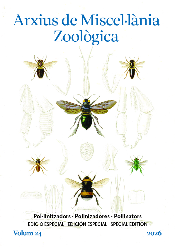 Arxius de Miscel·lània Zoològica. Volum 24 (2026)